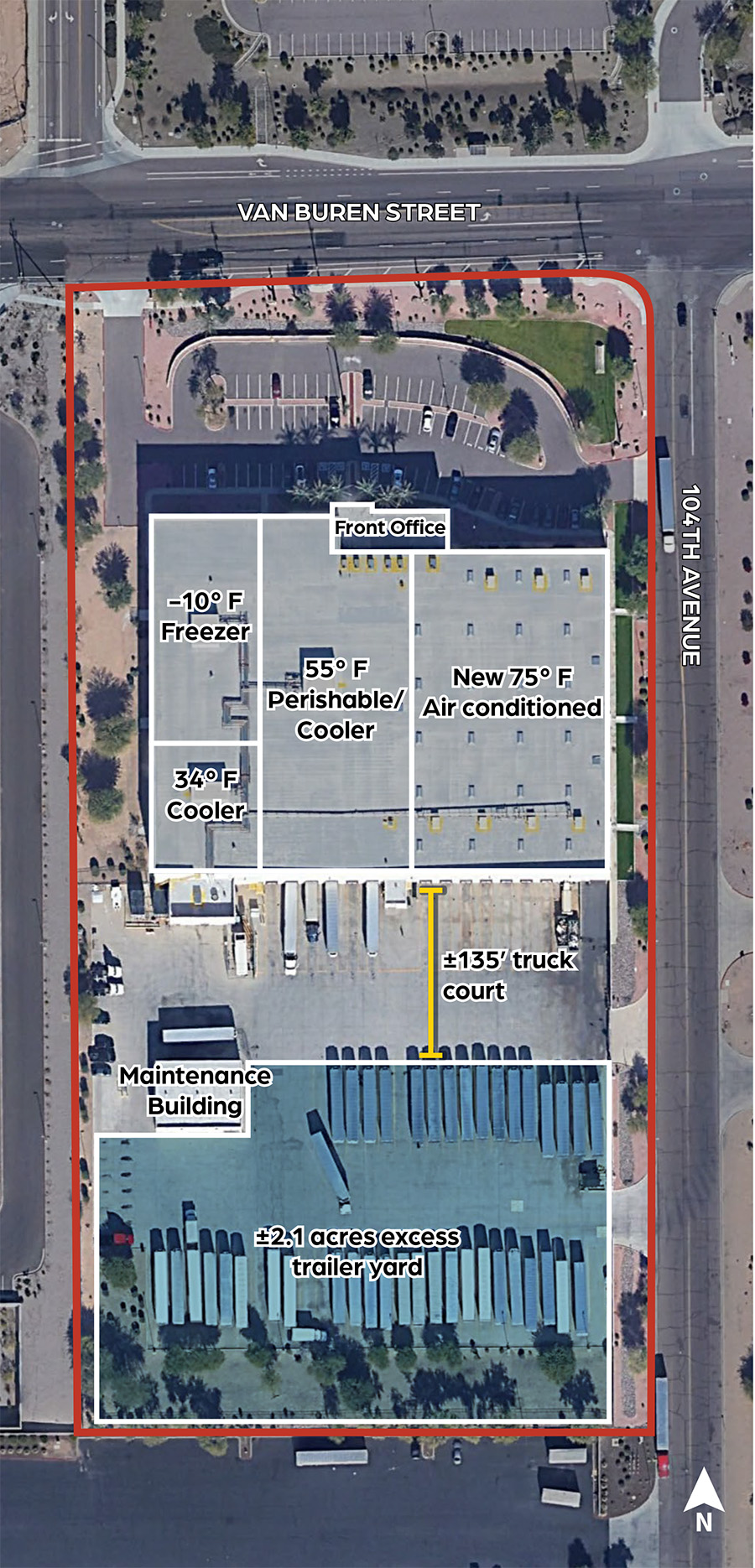 Van Buren Cold Storage Site Plan